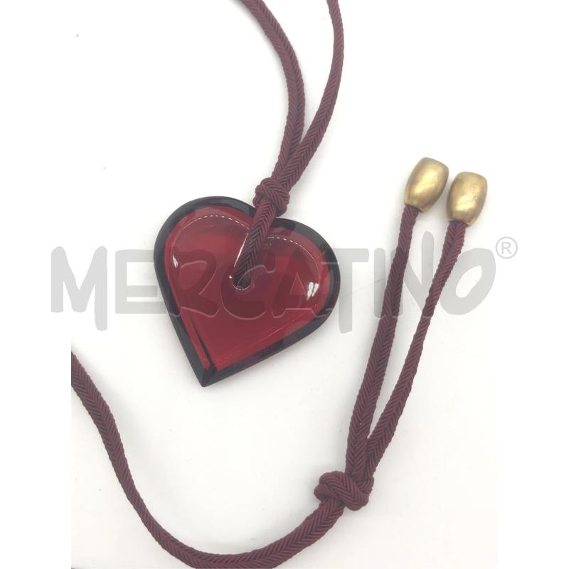 COLLANA BACCARAT CUORE ROSSO | Mercatino dell'Usato Roma somalia 4