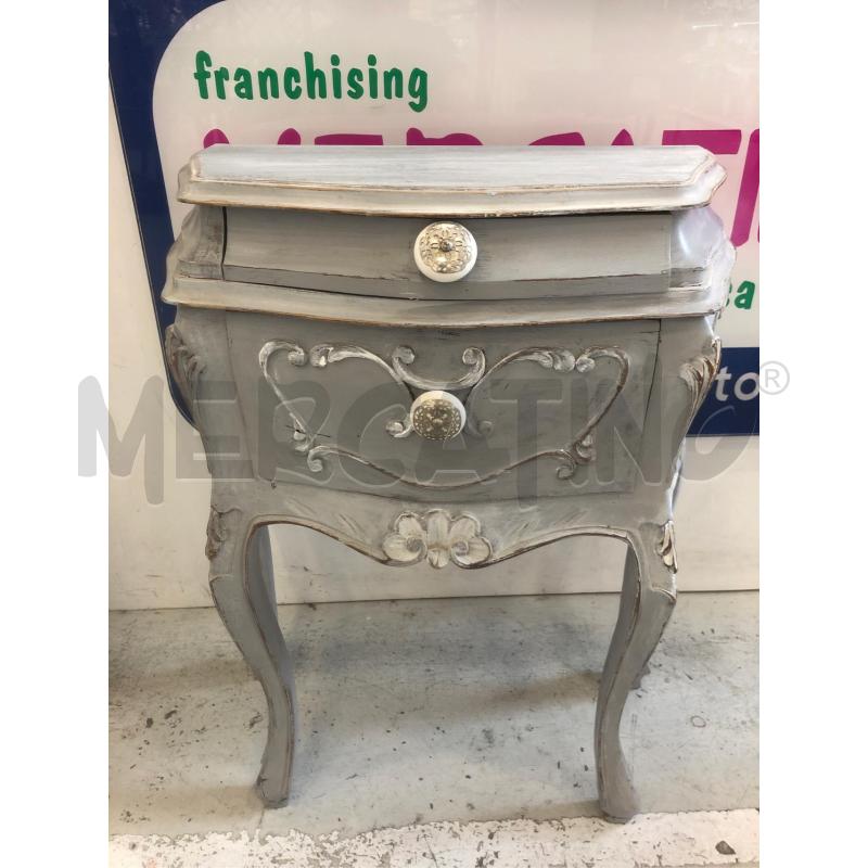 COMODINO SHABBY CHIC POMELLO TONDO | Mercatino dell'Usato Roma somalia 1