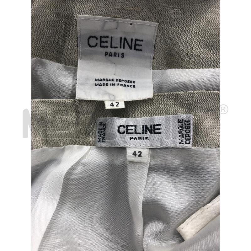 COMPLETO DONNA CELINE BEIGE TAFFETA LUCIDO G+G | Mercatino dell'Usato Roma somalia 5
