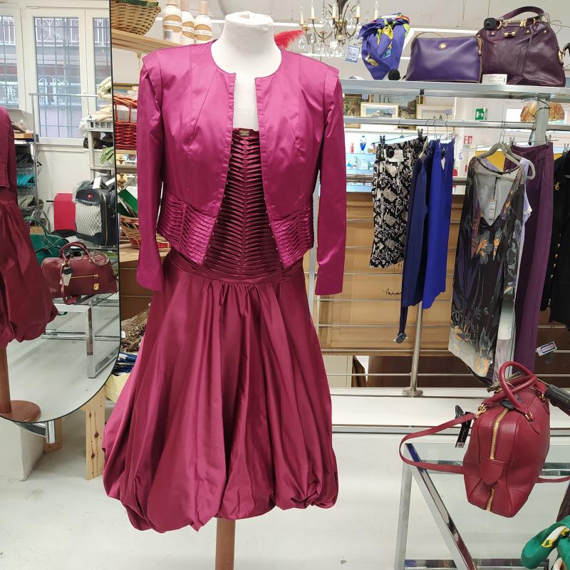 COMPLETO DONNA ELISABETTA FRANCHI BORDEAUX | Mercatino dell'Usato Roma  somalia
