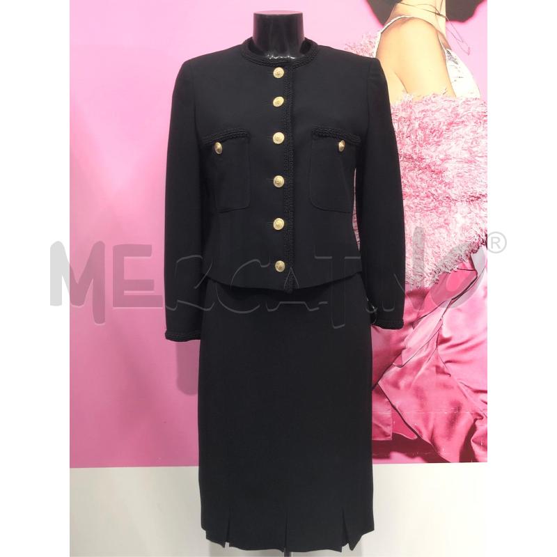 COMPLETO DONNA LOUIS FERAUD NERA G+G | Mercatino dell'Usato Roma somalia 1