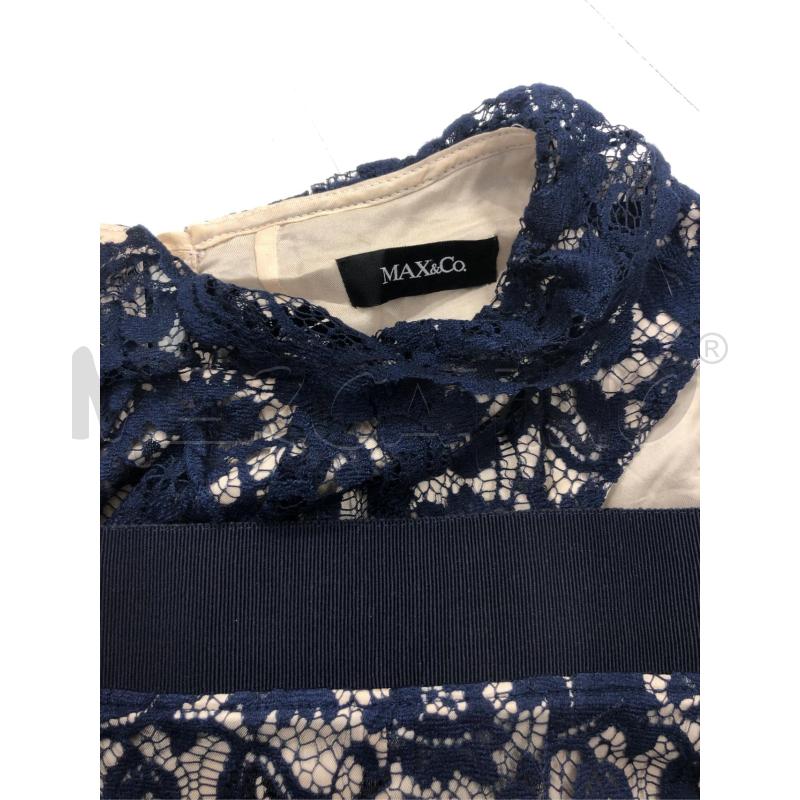 COMPLETO DONNA MAX&CO BLU PIZZO  | Mercatino dell'Usato Roma somalia 4