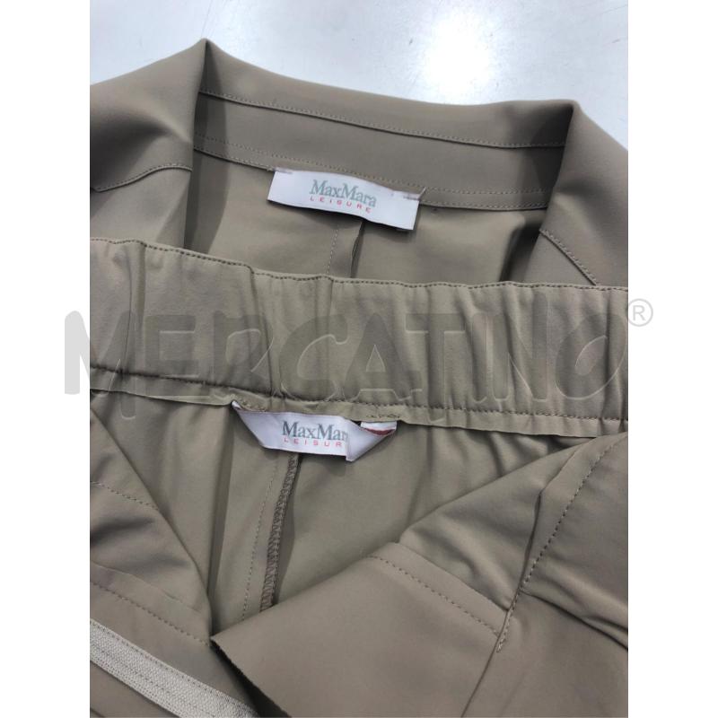 COMPLETO DONNA MAX MARA LEISURE MARRONE | Mercatino dell'Usato Roma somalia 3