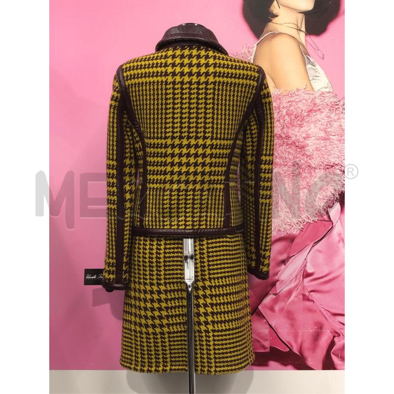 COMPLETO DONNA PHILOSOPHY GIALLO BORDEAUX PIUED DE POULE | Mercatino dell'Usato Roma somalia 4