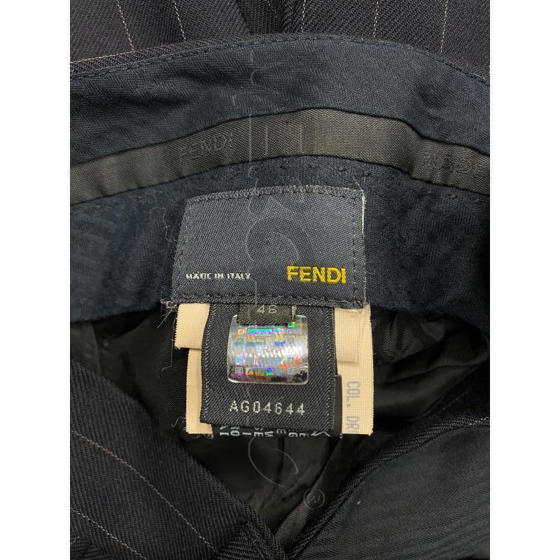 COMPLETO UOMO FENDI BLU NAVY GESSATO | Mercatino dell'Usato Roma somalia 5