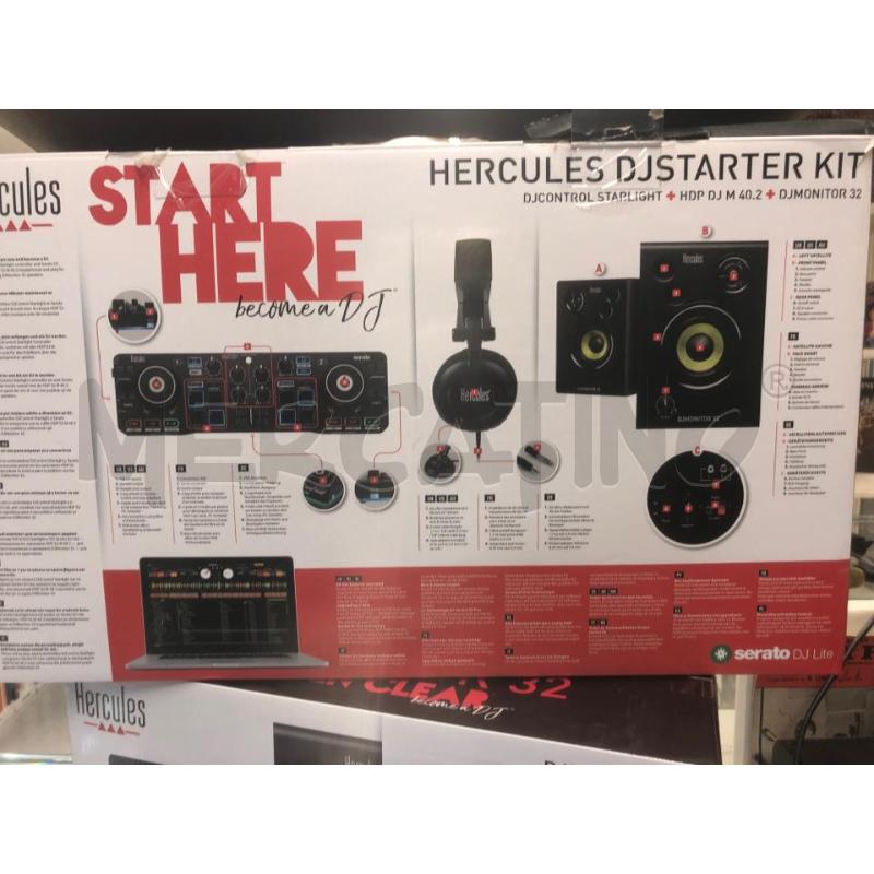 CONTROLLER HERCULES DJ STARTER KIT | Mercatino dell'Usato Roma somalia 4