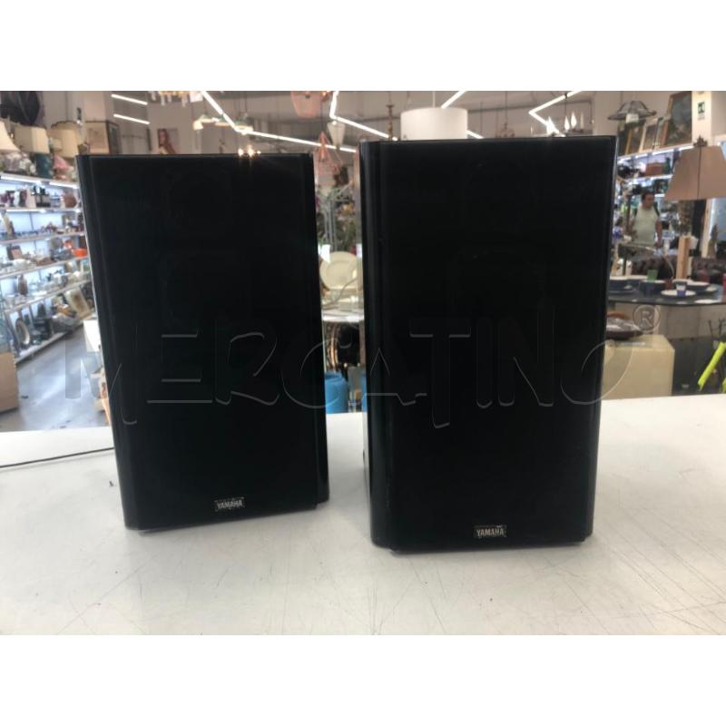 COPPIA CASSE STEREO YAMAHA NS-30X NERE  | Mercatino dell'Usato Roma somalia 1
