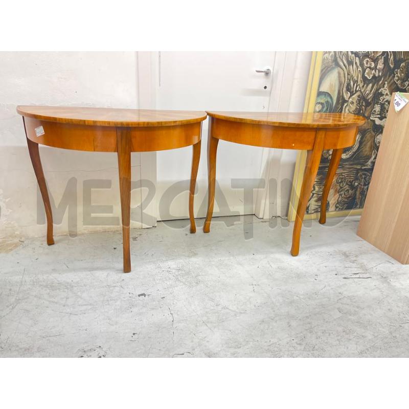 COPPIA CONSOLLE MEZZALUNA | Mercatino dell'Usato Roma somalia 2