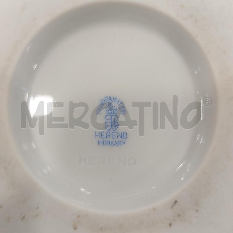 COPPIA VASI PORCELLANA HEREND B/DORATO | Mercatino dell'Usato Roma somalia 3