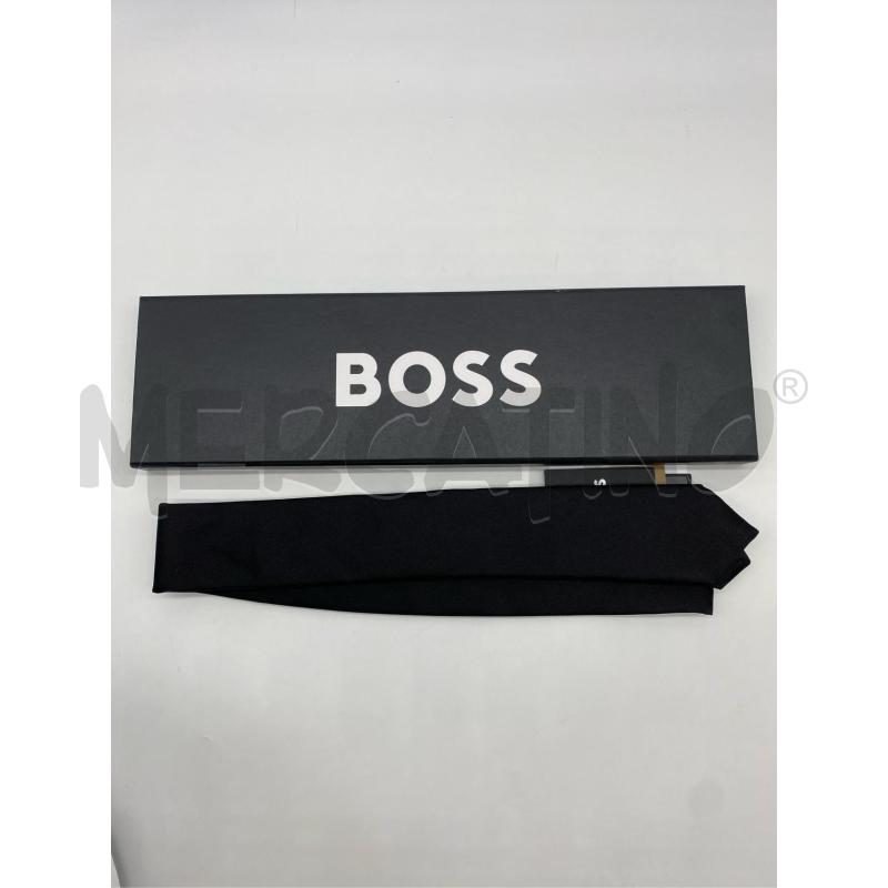 CRAVATTA BOSS NERA NEW CON SCATOLA | Mercatino dell'Usato Roma somalia 1