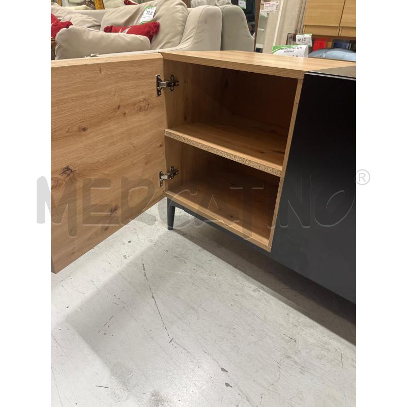CREDENZA BASSA 4/A CHIARA 1/A NERA  | Mercatino dell'Usato Roma somalia 5