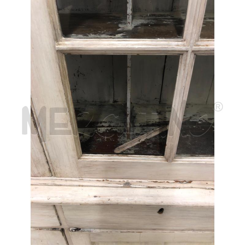 CREDENZA BIANCA 2CORPI ARTE POVERA | Mercatino dell'Usato Roma somalia 3