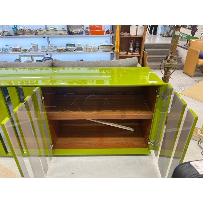 CREDENZA VERDE VETRI 4/A | Mercatino dell'Usato Roma somalia 3
