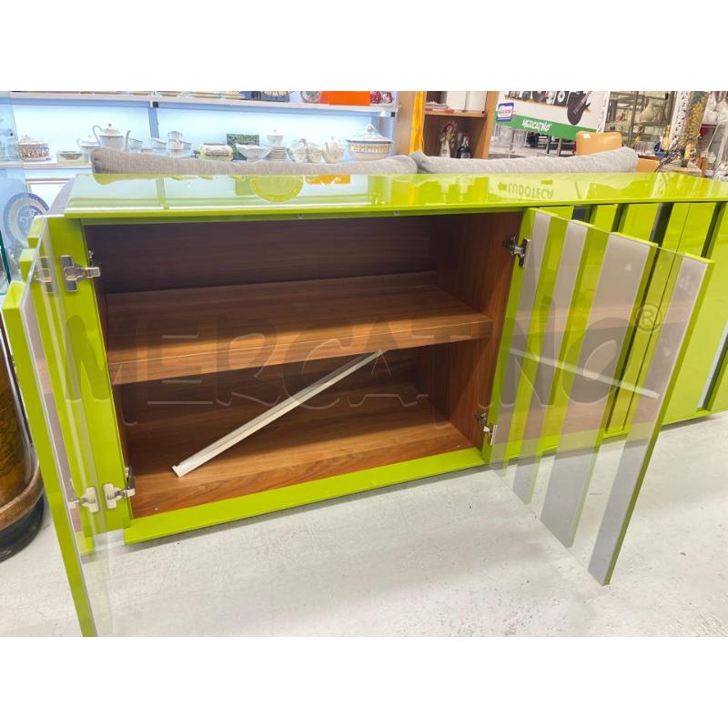 CREDENZA VERDE VETRI 4/A | Mercatino dell'Usato Roma somalia 4