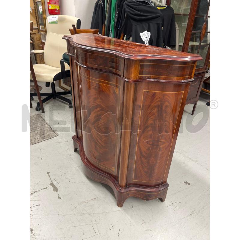 CREDENZA  INTARSI 1 ANTA 1 CASS | Mercatino dell'Usato Roma somalia 3