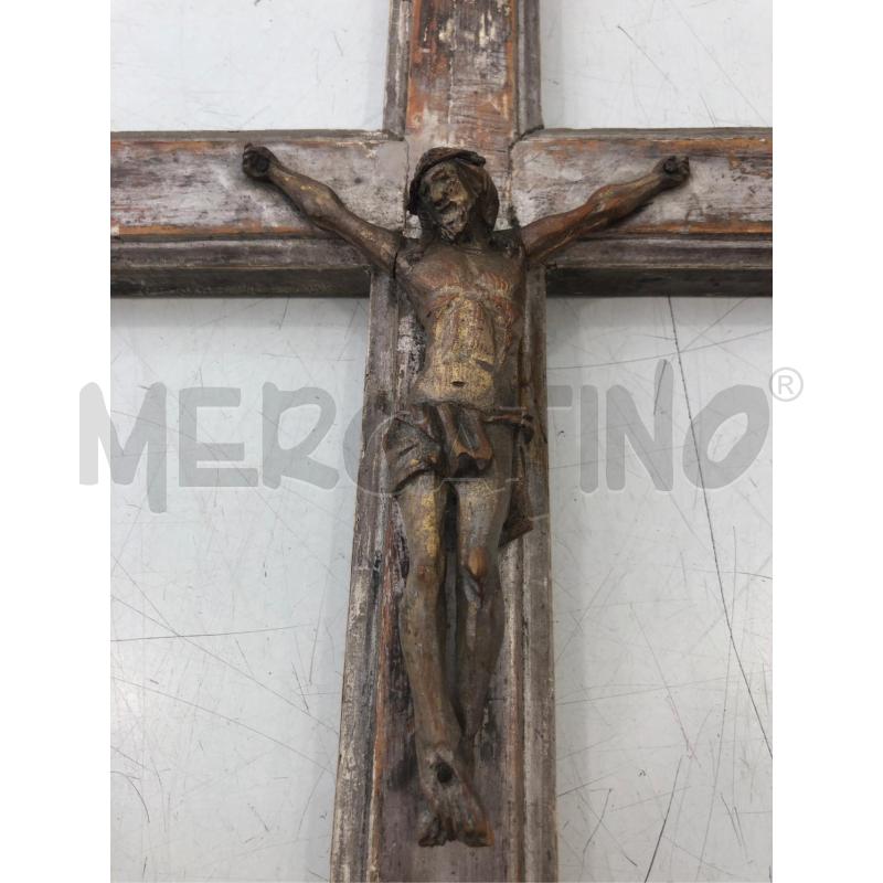 CROCIFISSO LEGNO DA RIVEDERE | Mercatino dell'Usato Roma somalia 2