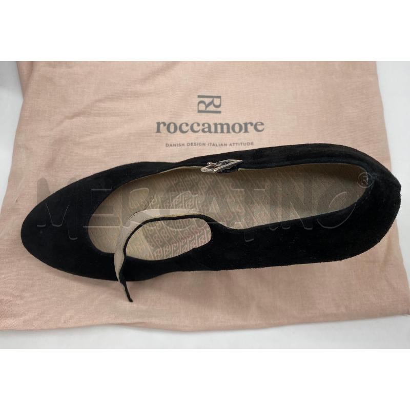 DECOLLETE ROCCAMORE NERE SCAMOSCIATE | Mercatino dell'Usato Roma somalia 4