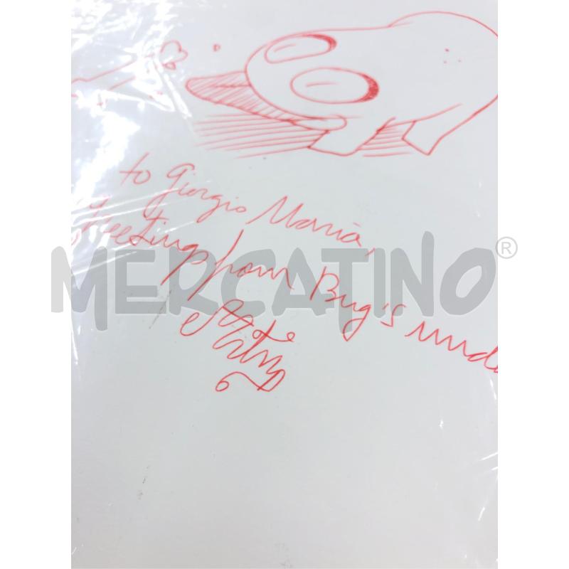 DISEGNO CON DEDICA MIGUEL ANGEL MARTIN | Mercatino dell'Usato Roma somalia 3