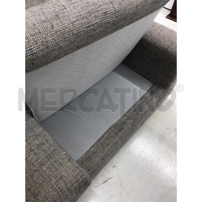 DIVANO GRIGIO POLTRONE SOFA' 2/P | Mercatino dell'Usato Roma somalia 4
