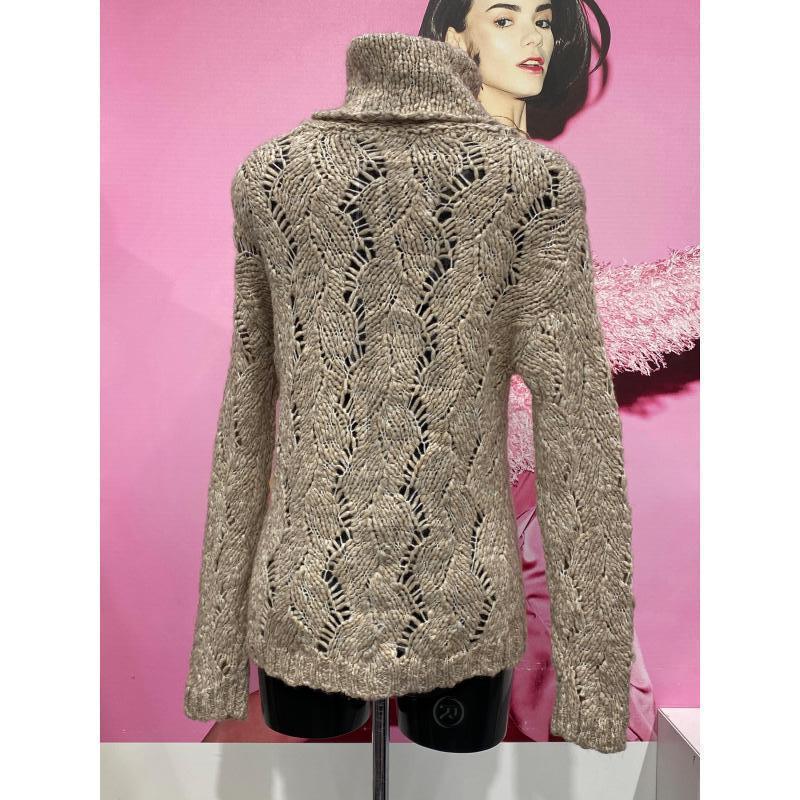 DOLCEVITA DONNA WOOLRICH BEIGE KNIT  | Mercatino dell'Usato Roma somalia 3