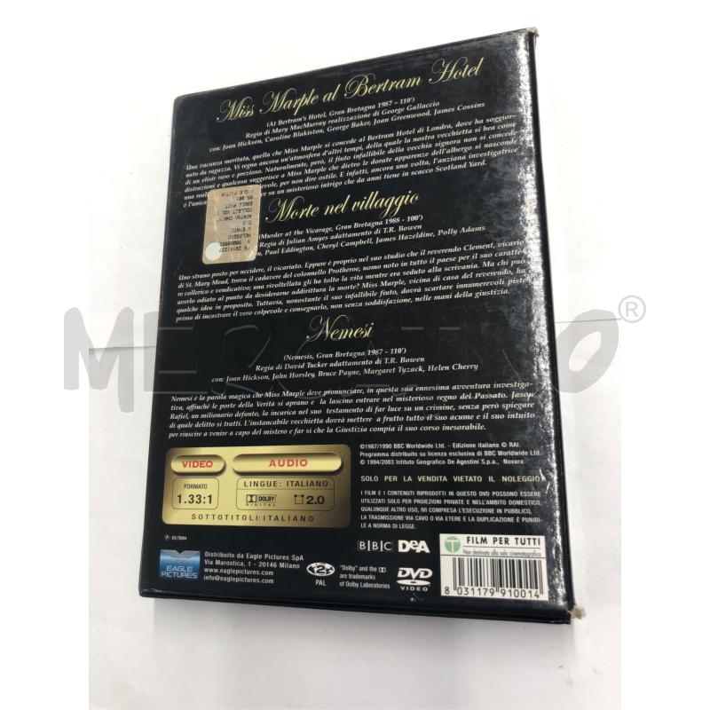 DVD AGATHA CHRISTIE COLLECTION 3 DVD | Mercatino dell'Usato Roma somalia 2