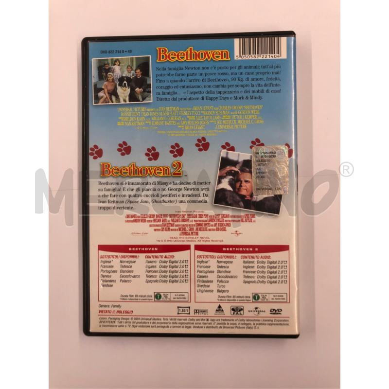 DVD BEETHOVEN 1/2 | Mercatino dell'Usato Roma somalia 2