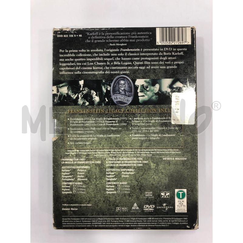 DVD BOX FRANKENSTEIN LEGACY COLLECTION | Mercatino dell'Usato Roma somalia 2