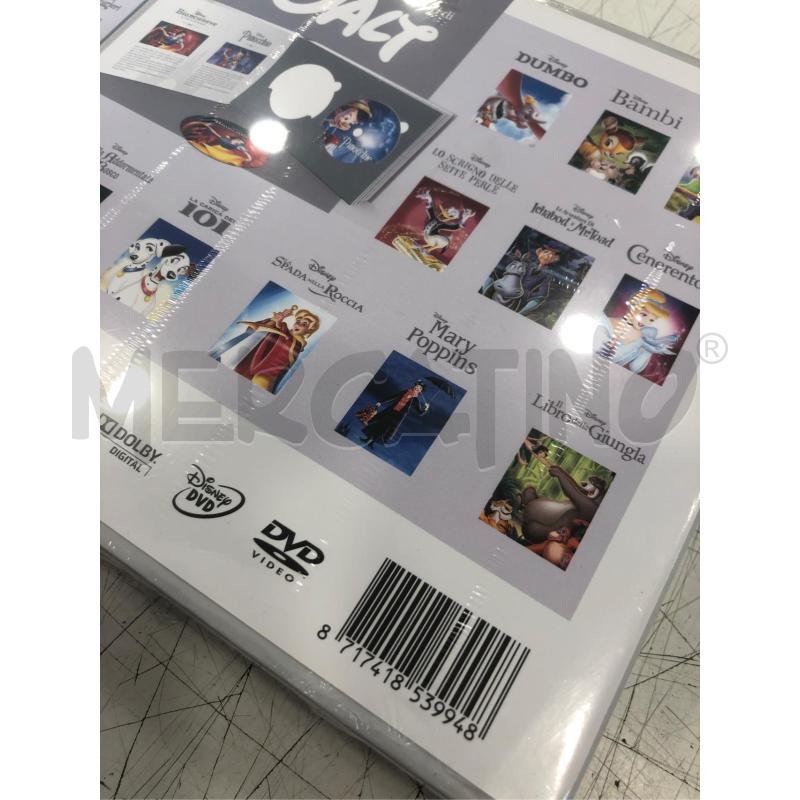 DVD BOX I CAPOLAVORI DISNEY 20 DVD | Mercatino dell'Usato Roma somalia 4