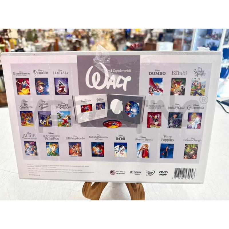DVD BOX I CAPOLAVORI WALT DISNEY SIGILLATO | Mercatino dell'Usato Roma somalia 2