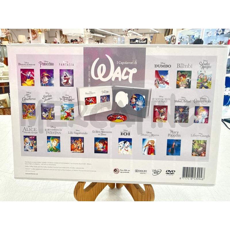 DVD BOX I CAPOLAVORI WALT DISNEY SIGILLATO | Mercatino dell'Usato Roma somalia 2