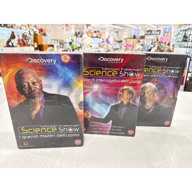 DVD BOX MORGAN FREEMAN SCIENCE SHOW | Mercatino dell'Usato Roma somalia 3