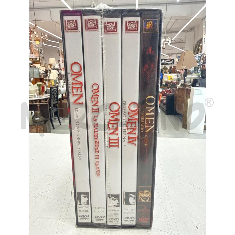DVD BOX OMEN LA SAGA SIGILLATO | Mercatino dell'Usato Roma somalia 2