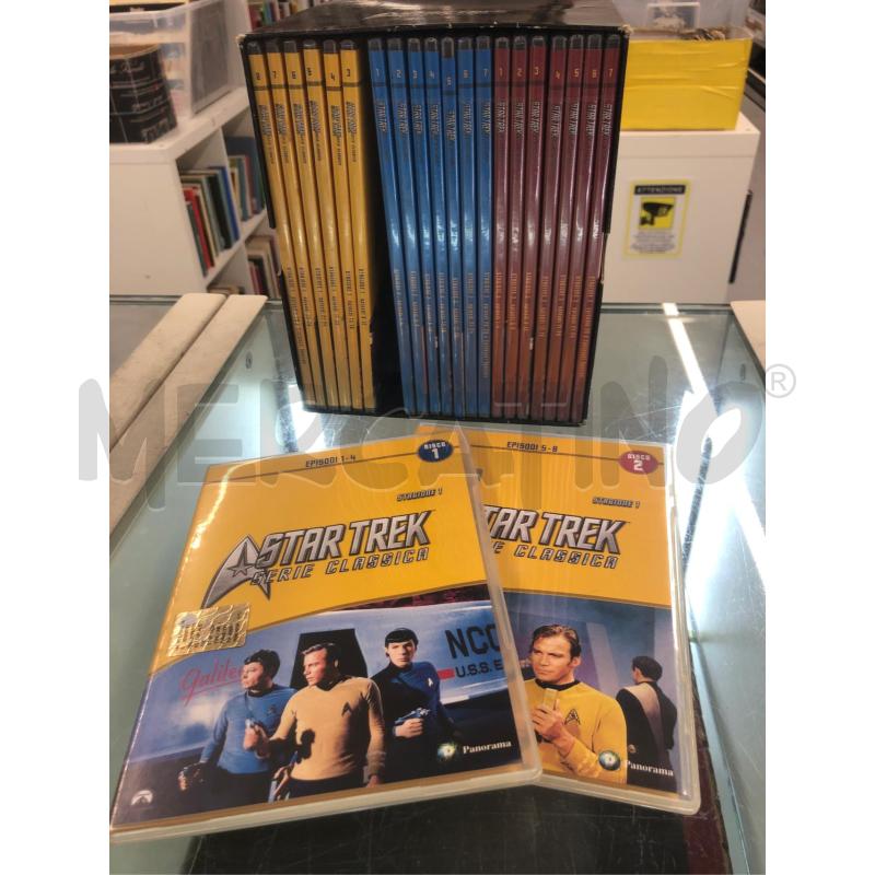 DVD BOX STAR TREK SERIE CLASSICA PANORAMA | Mercatino dell'Usato Roma somalia 4