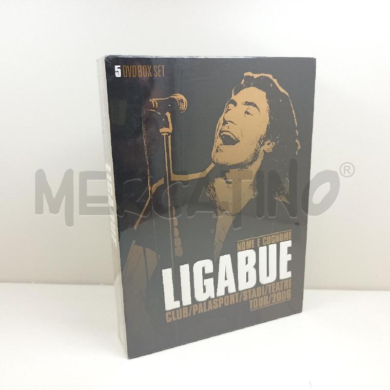 DVD COFANETTO LIGABUE BOXSET TOUR 2006 | Mercatino dell'Usato Roma somalia 1