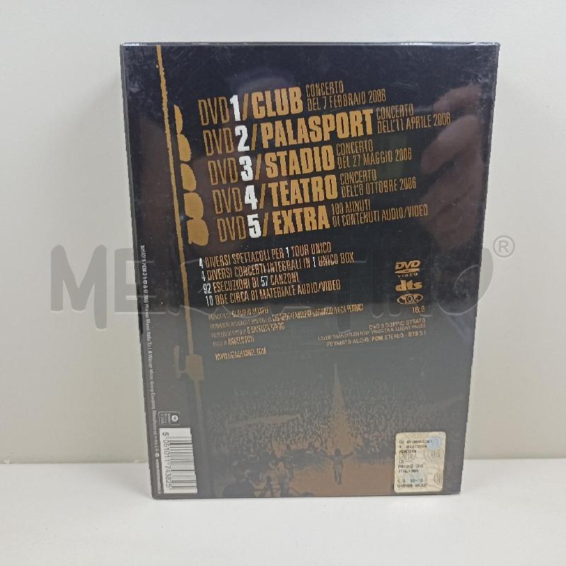 DVD COFANETTO LIGABUE BOXSET TOUR 2006 | Mercatino dell'Usato Roma somalia 3