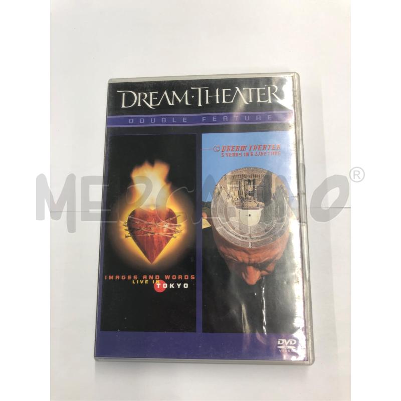 DVD DREAM THEATER DOUBLE FEATURE LIVE | Mercatino dell'Usato Roma somalia 1