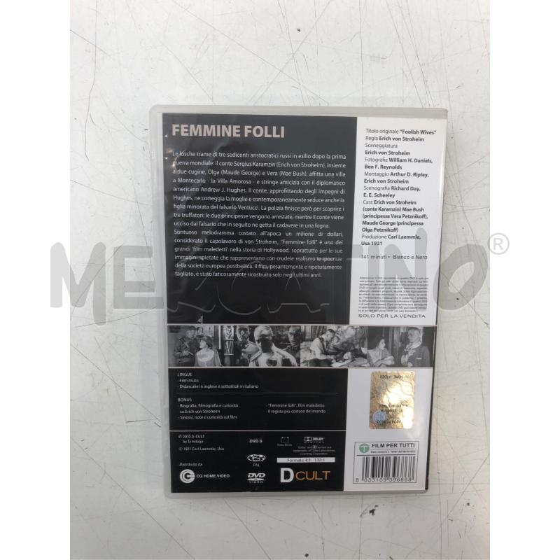 DVD FEMMINE FOLLI ED RESTAURATA | Mercatino dell'Usato Roma somalia 2