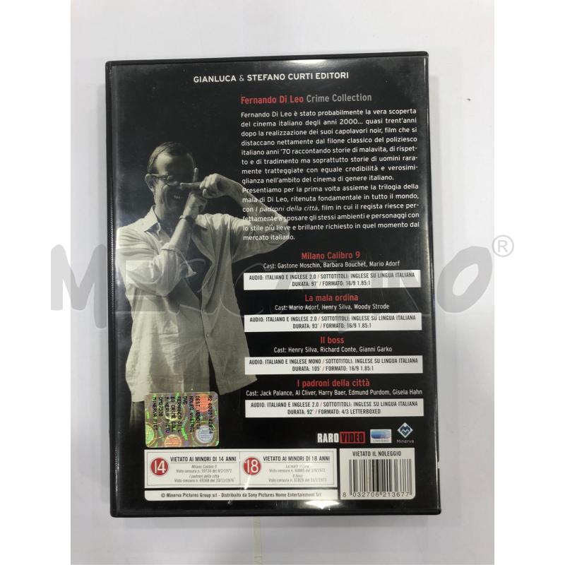 DVD FERNANDO DI LEO CRIME COLLECTION RARO VIDEO | Mercatino dell'Usato Roma somalia 2