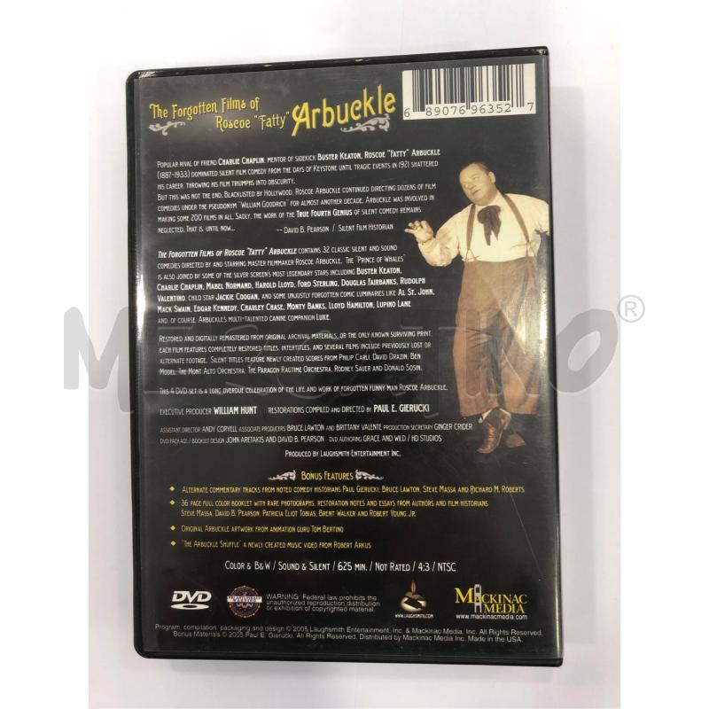 DVD FORGOTTEN FILMS OF ARBUCKLE BOX | Mercatino dell'Usato Roma somalia 2
