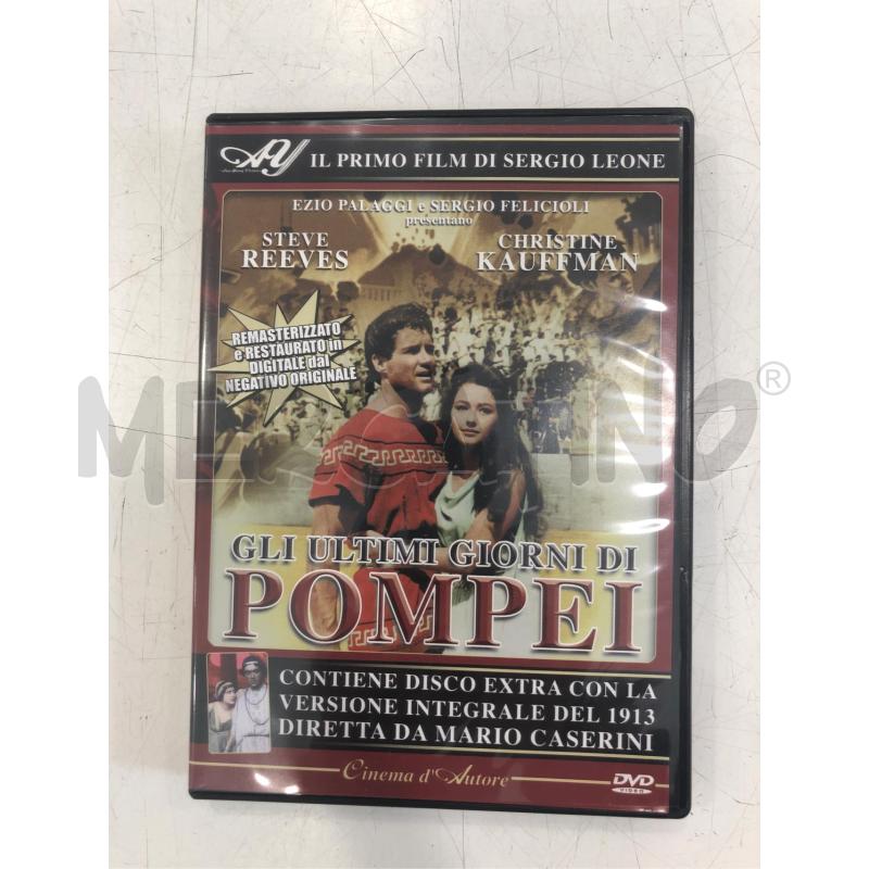DVD GLI ULTIMI GIORNI DI POMPEI SERGIO LEONE | Mercatino dell'Usato Roma somalia 1