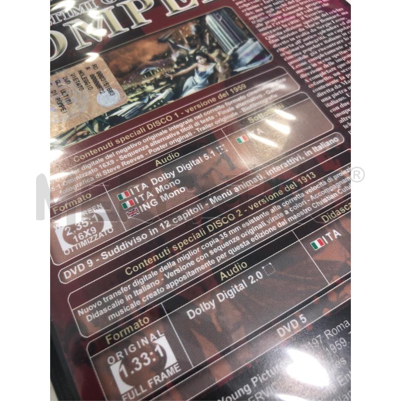 DVD GLI ULTIMI GIORNI DI POMPEI SERGIO LEONE | Mercatino dell'Usato Roma somalia 4