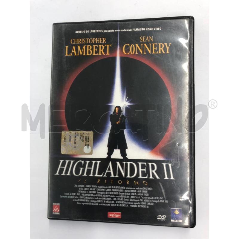DVD HIGHLANDER II | Mercatino dell'Usato Roma somalia 1