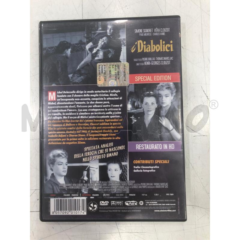 DVD I DIABOLICI SPECIAL EDITION | Mercatino dell'Usato Roma somalia 2