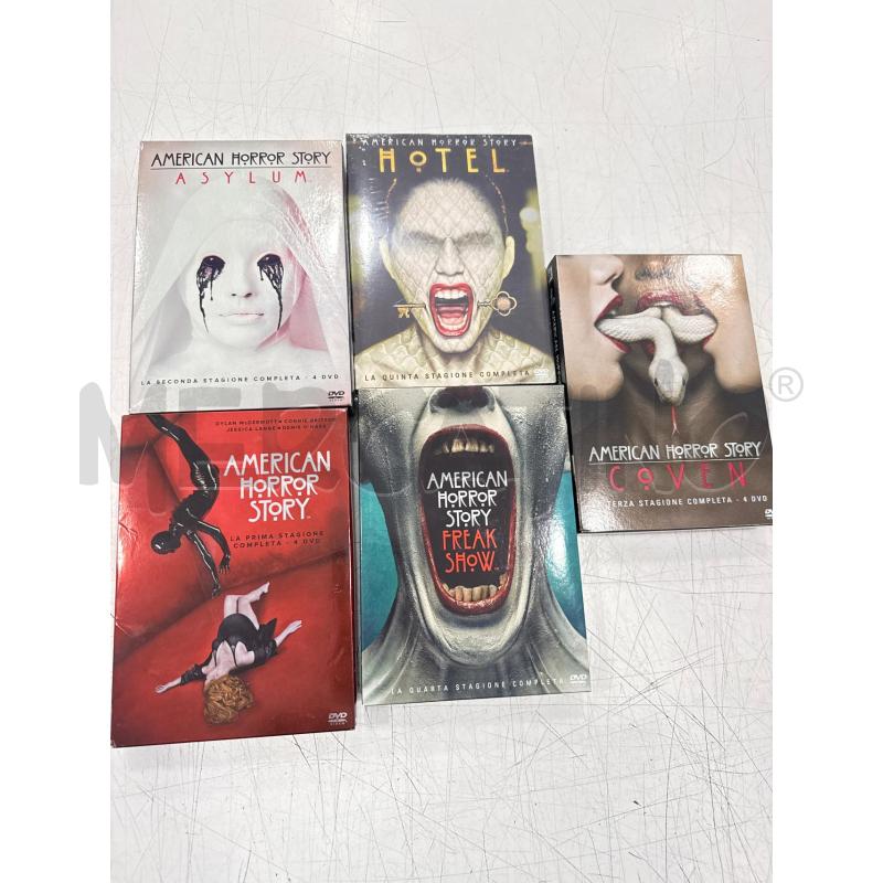 DVD LOTTO SERIE AMERICAN HORROR STORY 1/5 | Mercatino dell'Usato Roma somalia 2