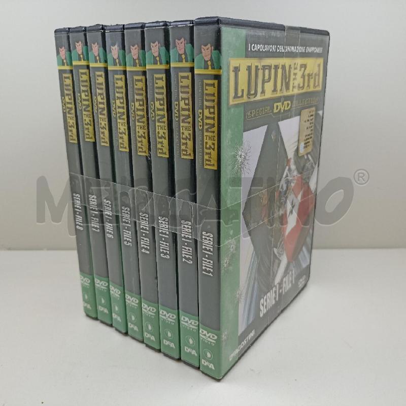 DVD LUPIN THE 3RD SERIE I DEAGOSINI | Mercatino dell'Usato Roma somalia 1