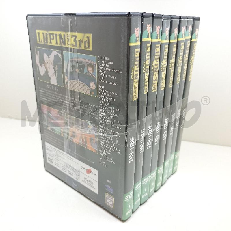 DVD LUPIN THE 3RD SERIE I DEAGOSINI | Mercatino dell'Usato Roma somalia 2