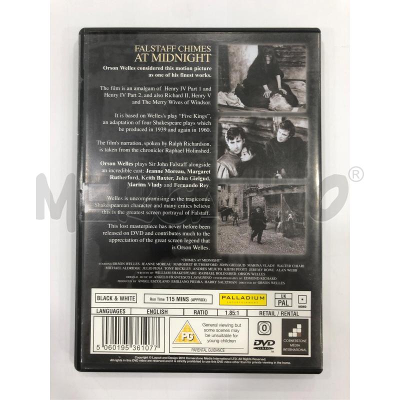 DVD ORSON WELLES FALSTAFF CHIMES AT MIDNIGHT | Mercatino dell'Usato Roma somalia 2