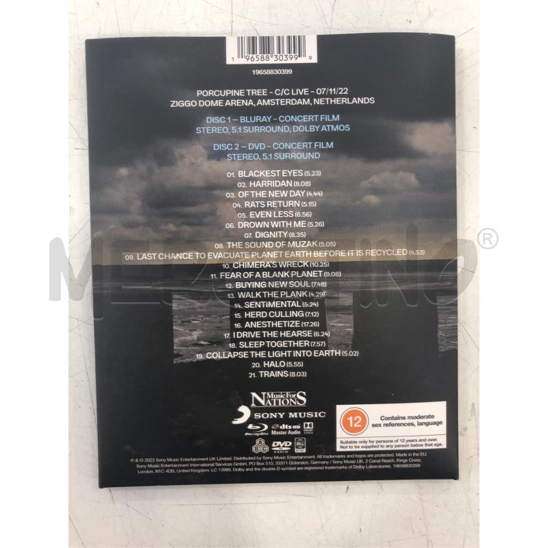 DVD PORCUPAINE TREE LIVE AMSTERDAM 22 | Mercatino dell'Usato Roma somalia 2
