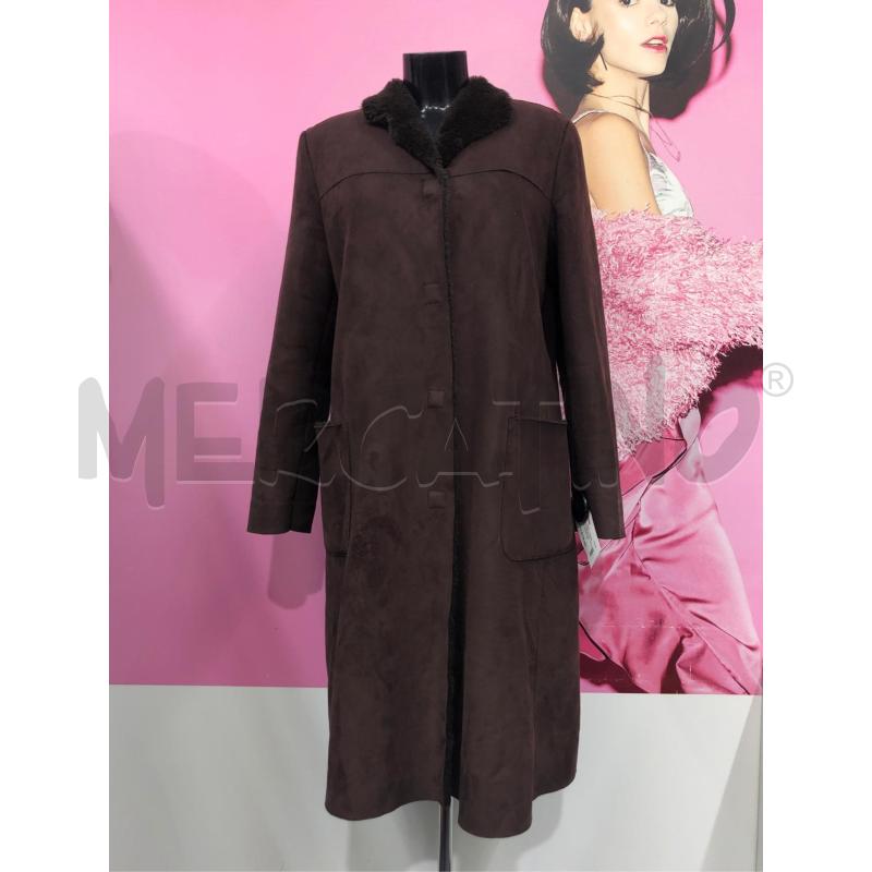 ECOMONTONE DONNA ARMANI JEANS MARRONE | Mercatino dell'Usato Roma somalia 1