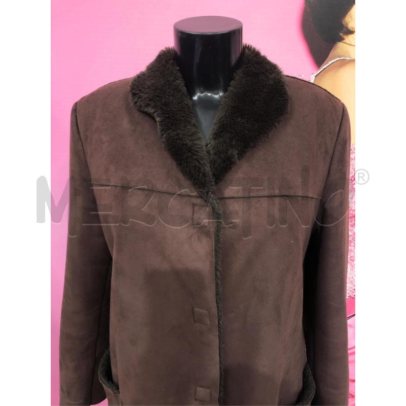 ECOMONTONE DONNA ARMANI JEANS MARRONE | Mercatino dell'Usato Roma somalia 2